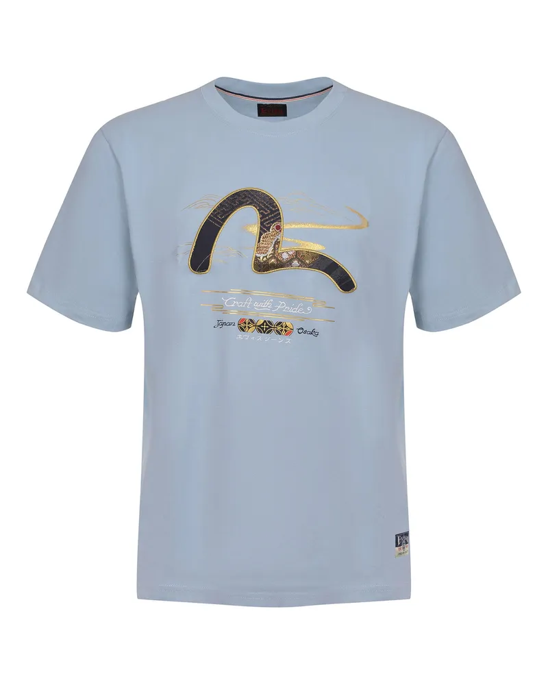 Evisu T -Shirt aus Baumwolle Light