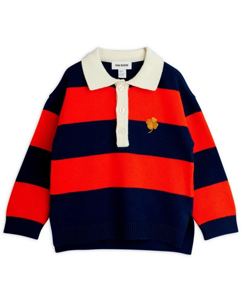 Mini Rodini gestreifter Pullover Multicolour