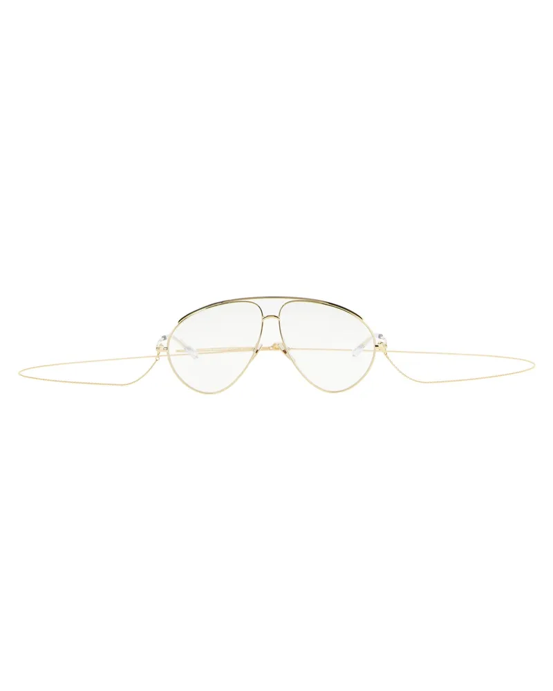 Gucci Aviator“-Sonnenbrille Gold
