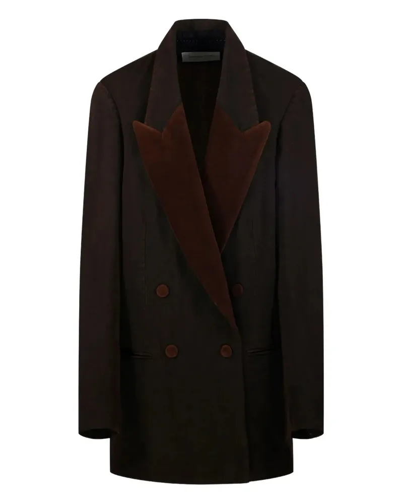 Dries van Noten DRIES VAN NERN BLINK TUX DEN 2397 W.W. Jacke Brn 703	brown