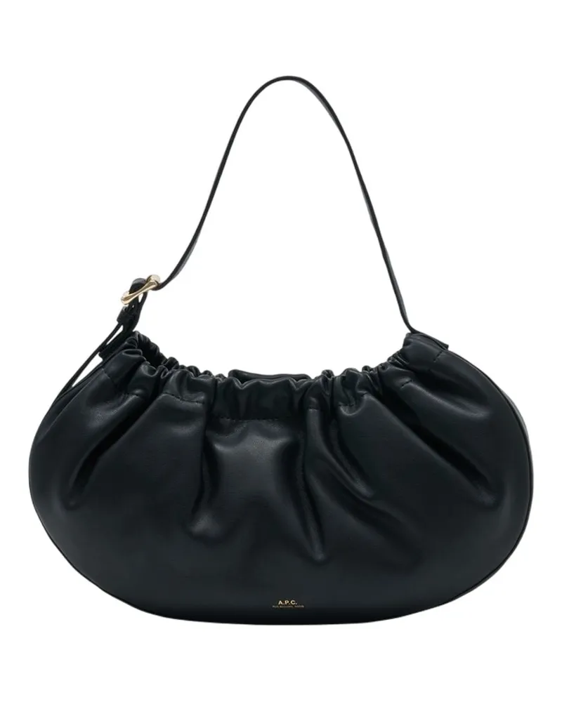 A.P.C. Ninon Hoop Geldbörse  Synthetisches Schwarz Schwarz