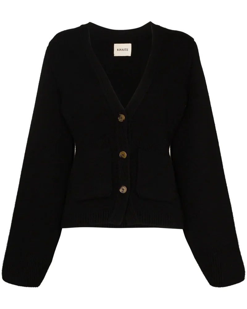 KHAITE die scharlachrote Strickjacke 200