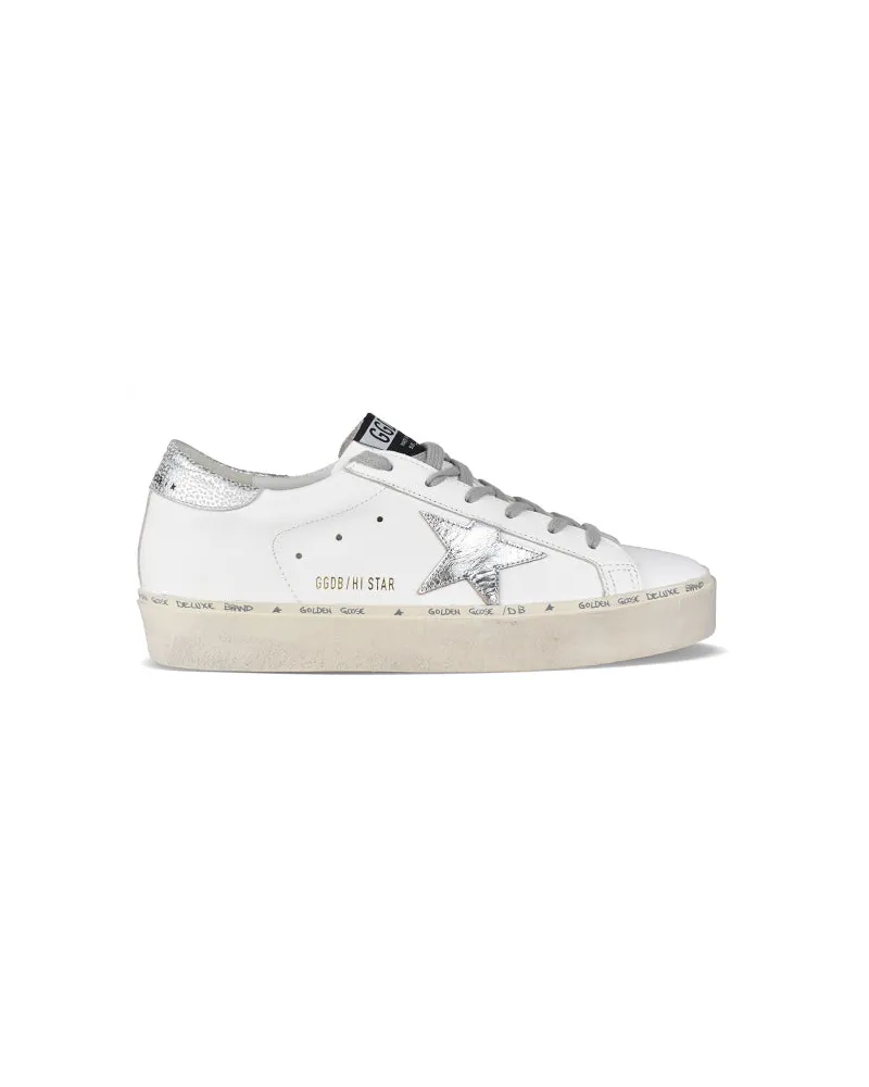 Golden Goose Deluxe Brand Hi Star Sneakers White