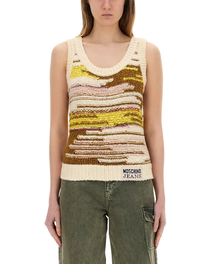Moschino Moschino -Jeans Multicolor -Strickoberteil Multicolour