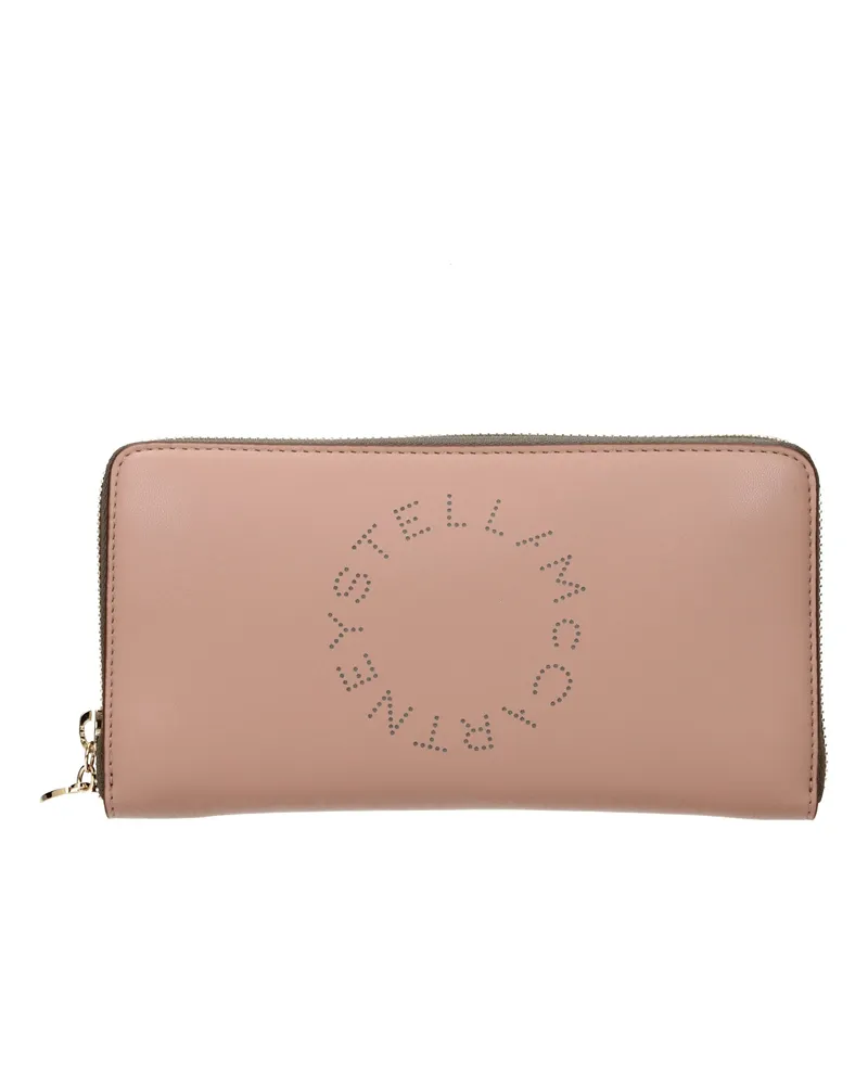 Stella McCartney Stella Mc Cartney Damens Geldbörse aus Öko-Leder in Rosa/Blush -