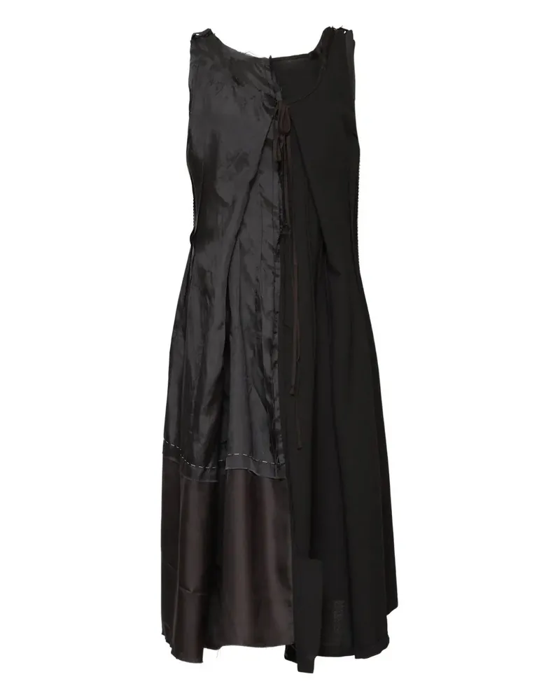 Maison Margiela Virgin Wolle Midi Kleid 900