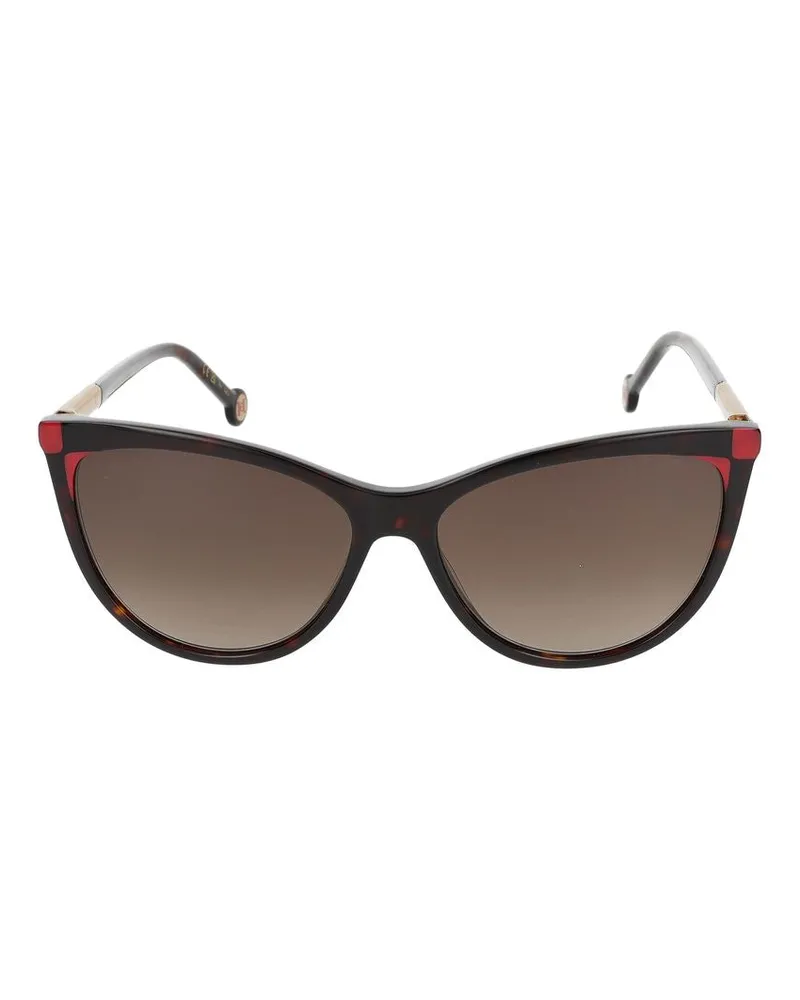 Carolina Herrera New York Sonnenbrille  sie 0141/S O63 Havanna Red /15 /145 O63