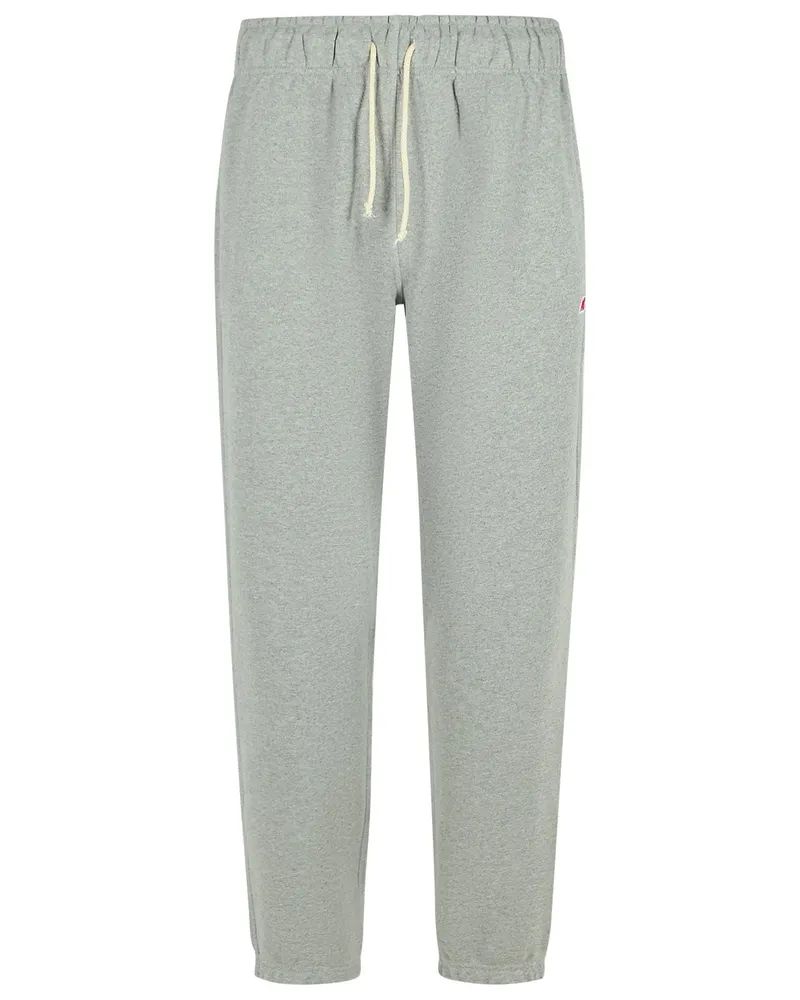 New Balance Neues Gleichgewicht grauer Baumwollhosen Grey