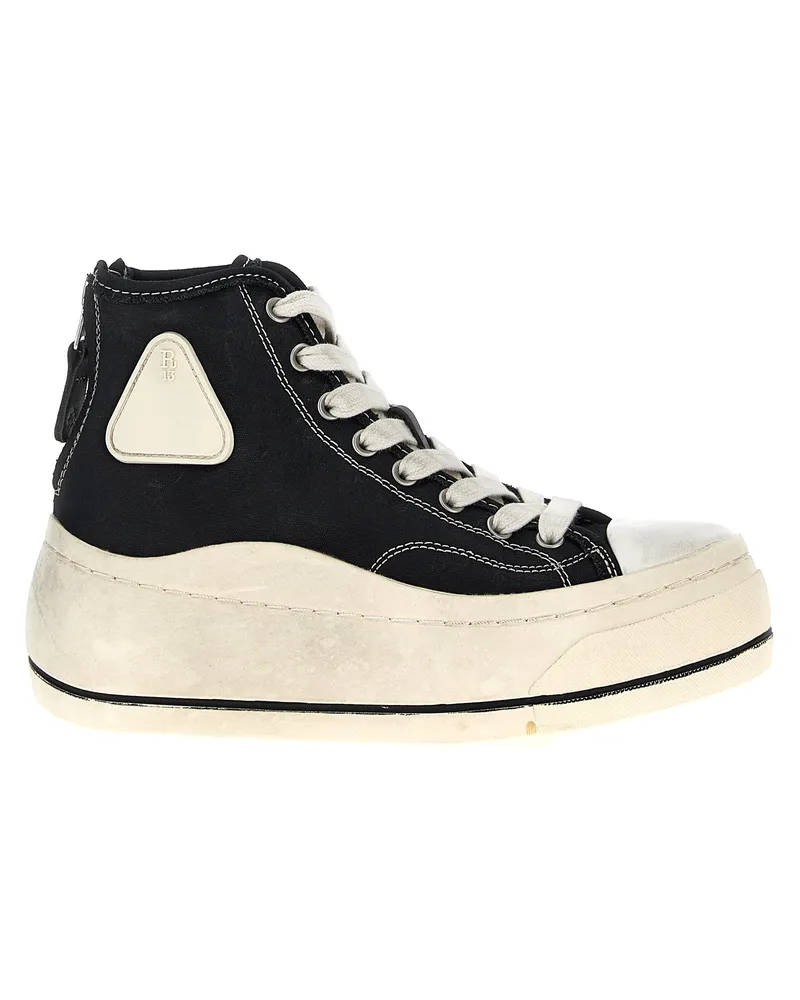 R13 High Top' Sneakers Black