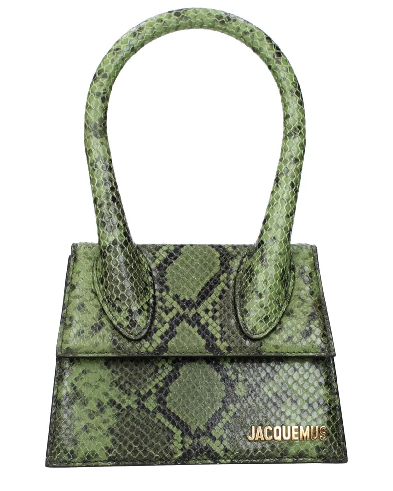 Jacquemus Damens Handtaschen Le Chiquito Grünes Leder -