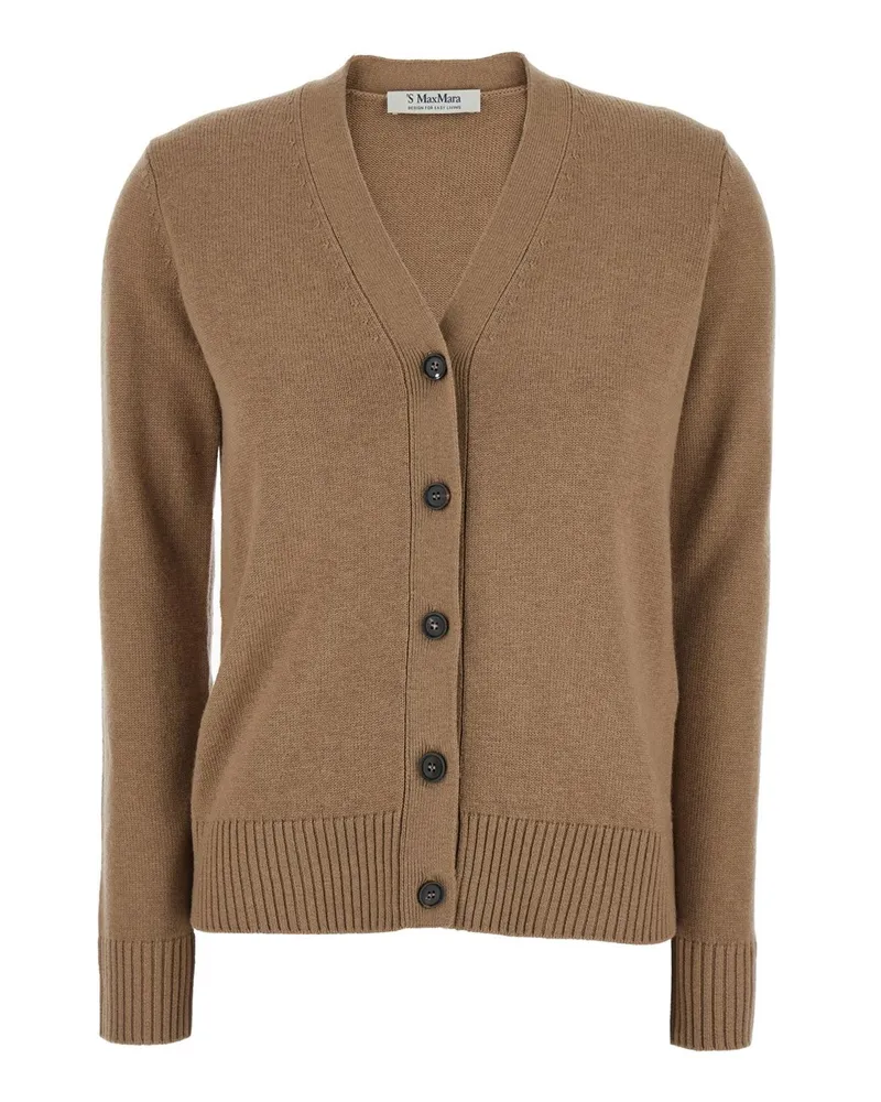 Max Mara Pullover Kamel Camel
