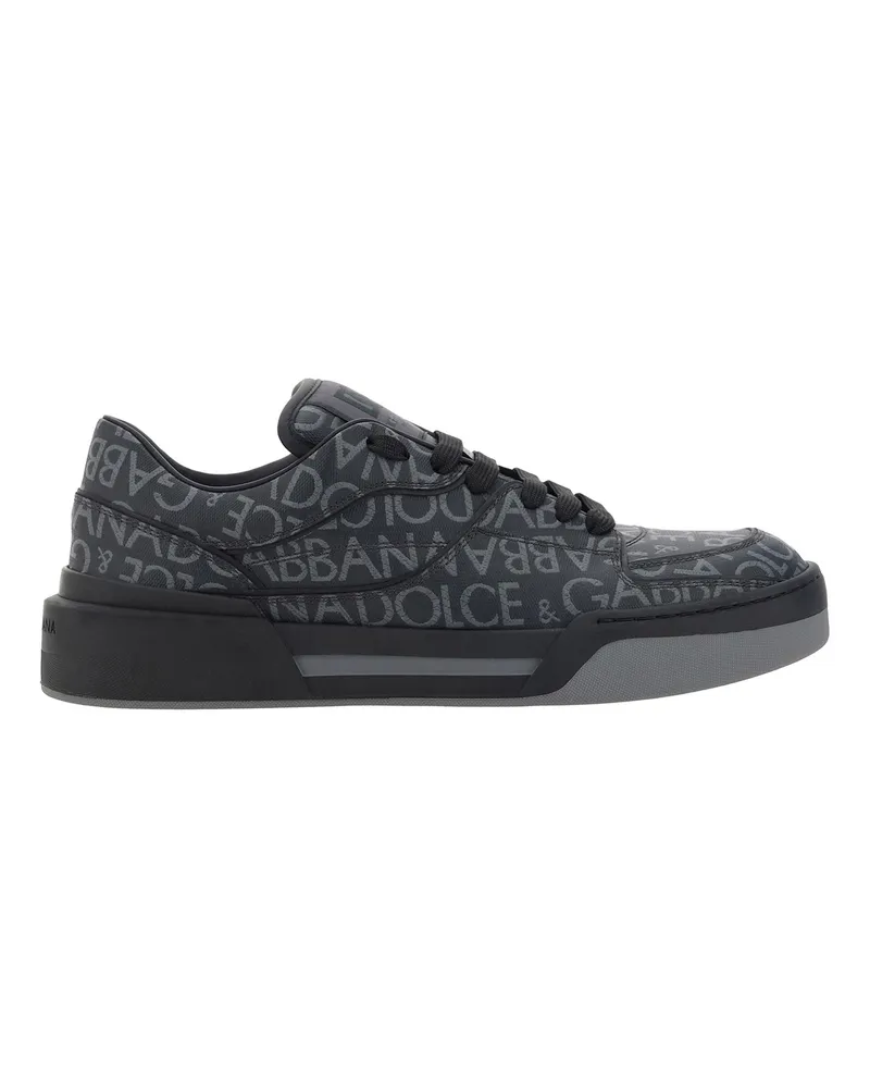 Dolce & Gabbana Neue Roma -Turnschuhe Schwarz