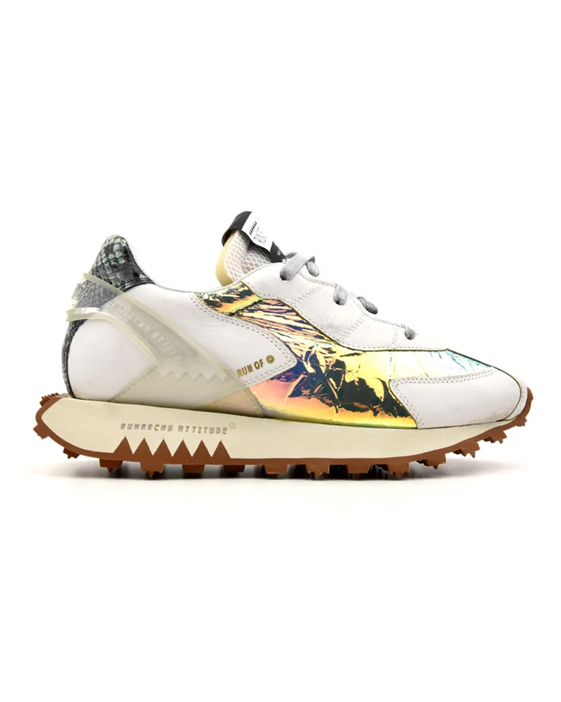 RUN OF Lauf von Turnschuhen Bianco