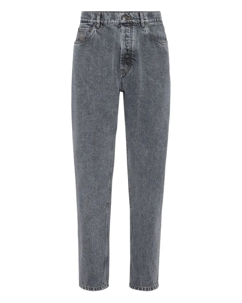 Brunello Cucinelli Denim-Jeans Grey