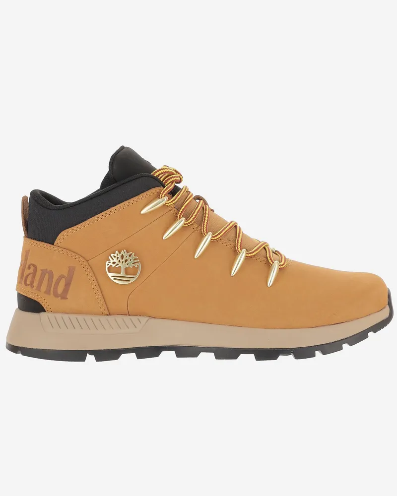 Timberland Sprint Trekker Leather Sneakers Beige