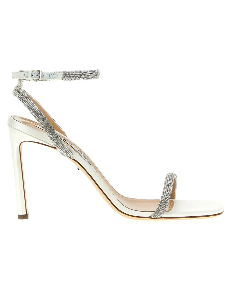 Sergio Rossi Brautsandalen White