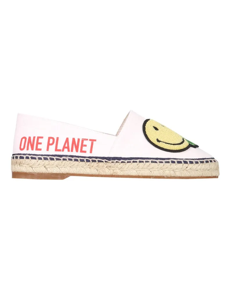 Dsquared2 organische Leinwand Espadrille Pink