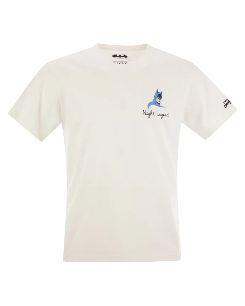 MC2 Saint Barth T -Shirt mit Brustdruck White