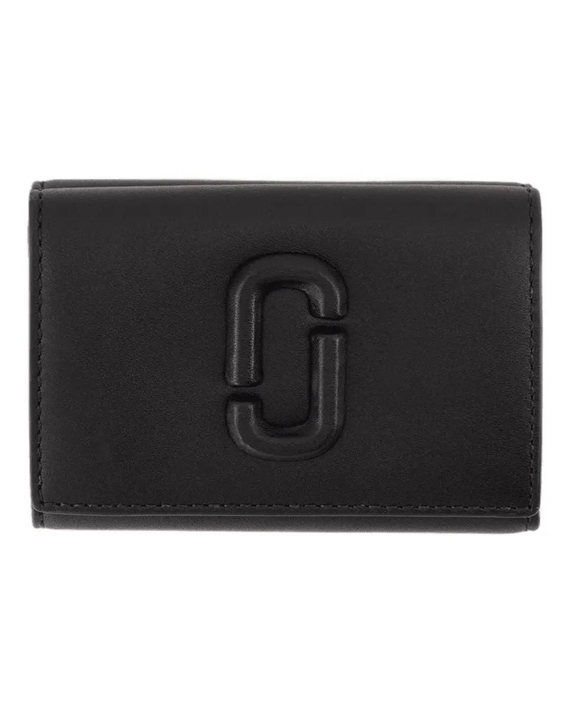 Marc Jacobs Die triufold wallet  Leder schwarz Schwarz