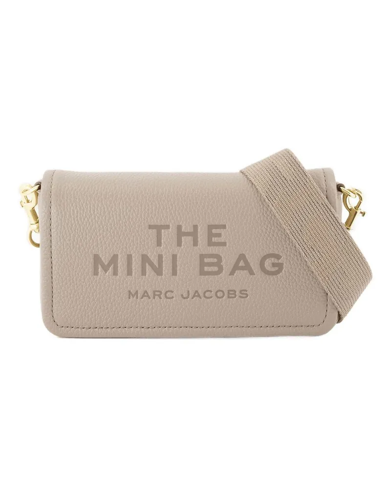 Marc Jacobs Der Mini Crossbody  Ledergrau Beige