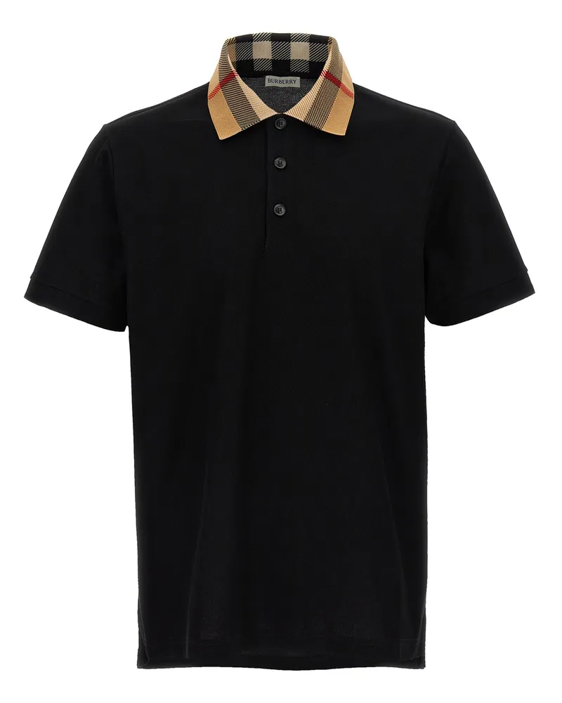 Burberry Cody' Polo -Shirt Black