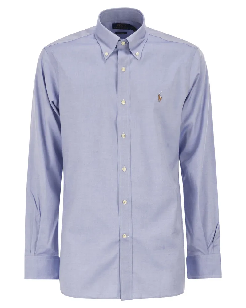 Ralph Lauren Custom Fit Oxford-Hemd Light