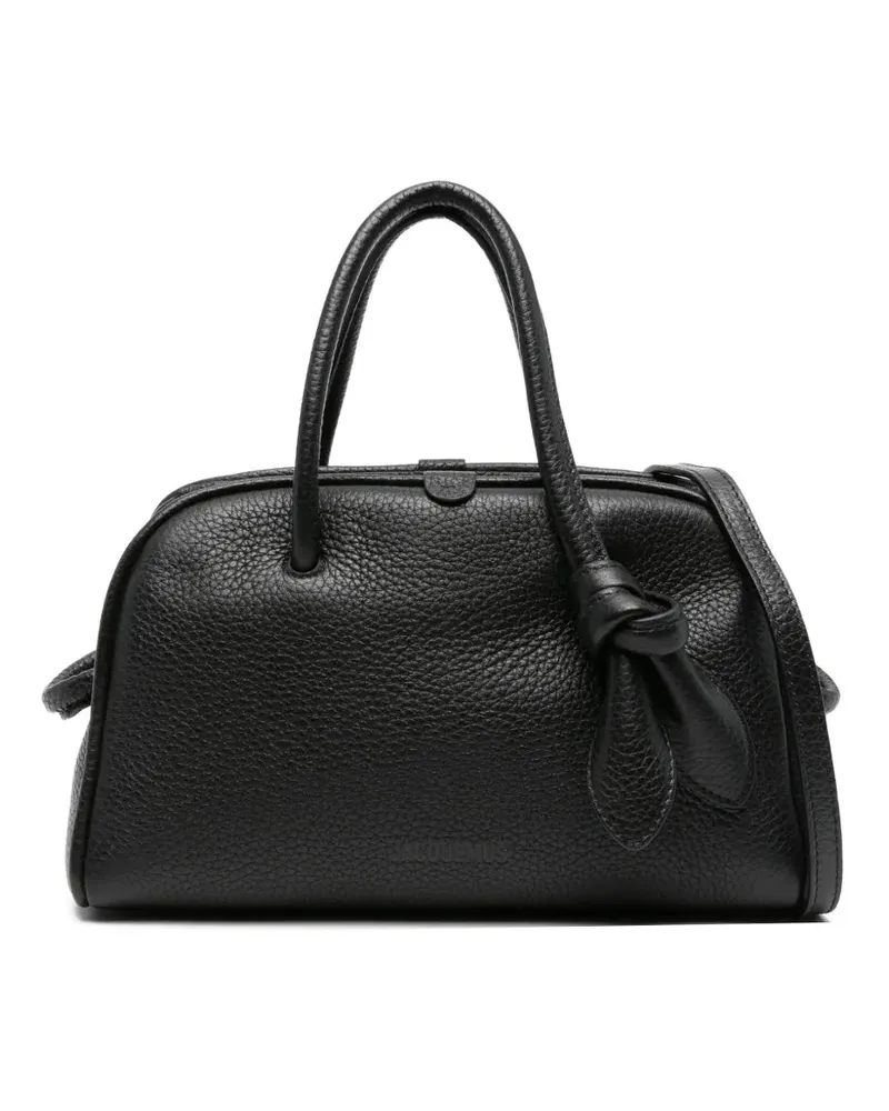 Jacquemus der Turismo kleine Einkaufstasche Black