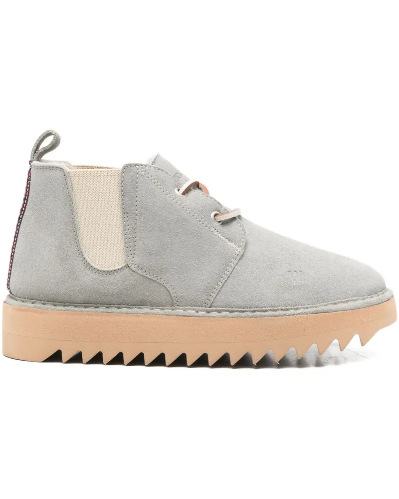 Woolrich Hugger Wildlederstiefel Grey