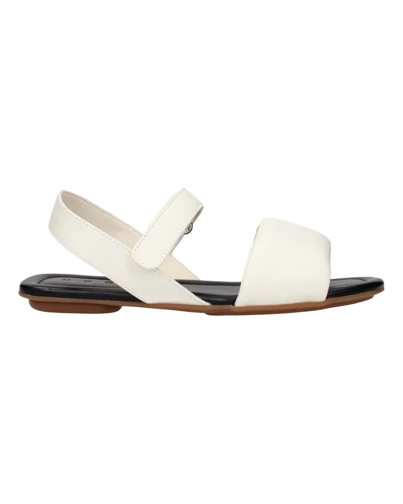 Hogan Damens Sandalen Beige/Joghurtleder -