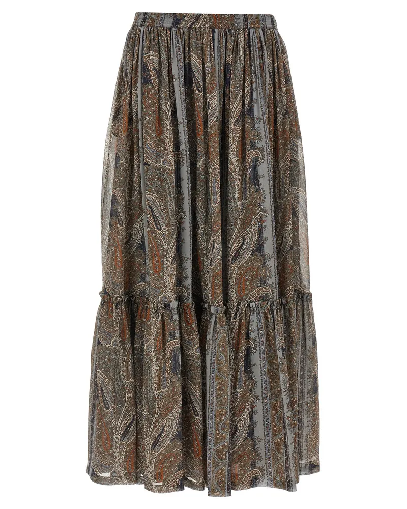 Saint Laurent Paisley-Rock Multicolor
