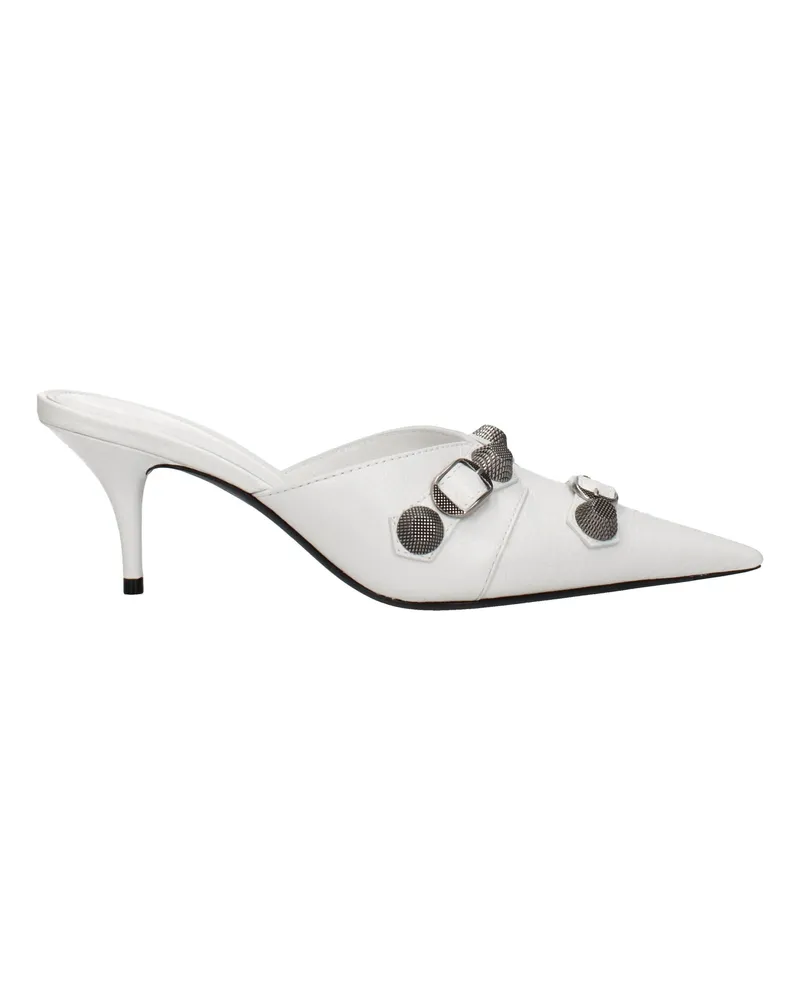Balenciaga Sandalen Frauen Leder weiß -