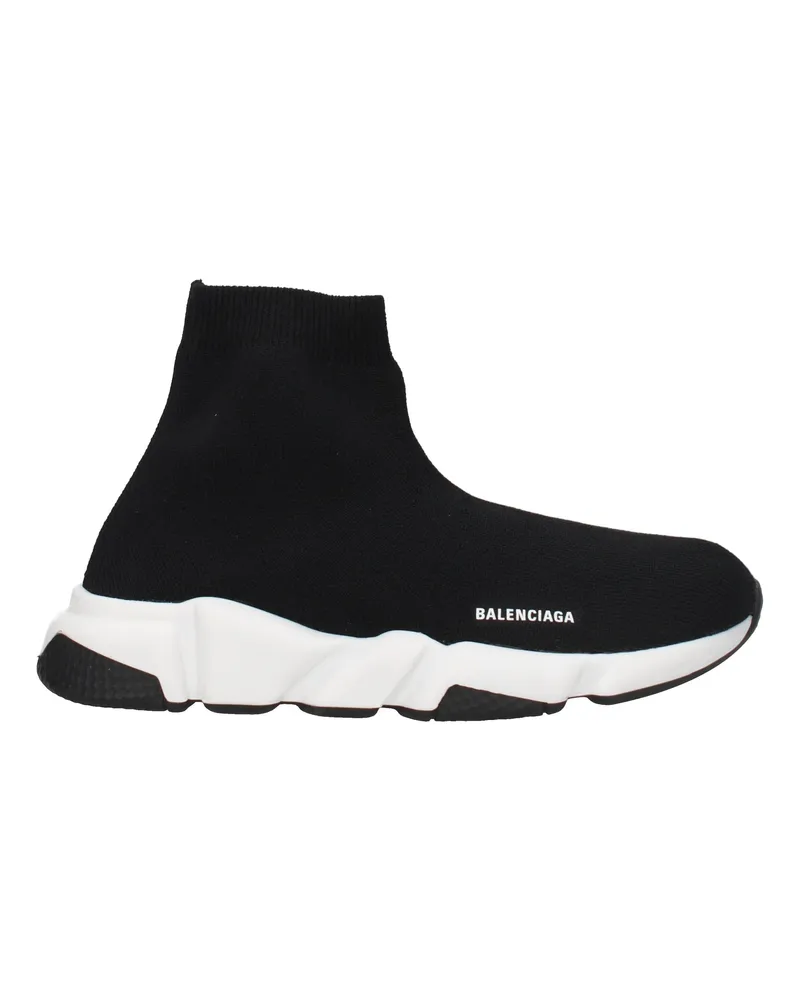 Balenciaga Geschenkideen Sneaker für Kinder Mann Stoff Schwarz und Weiß -