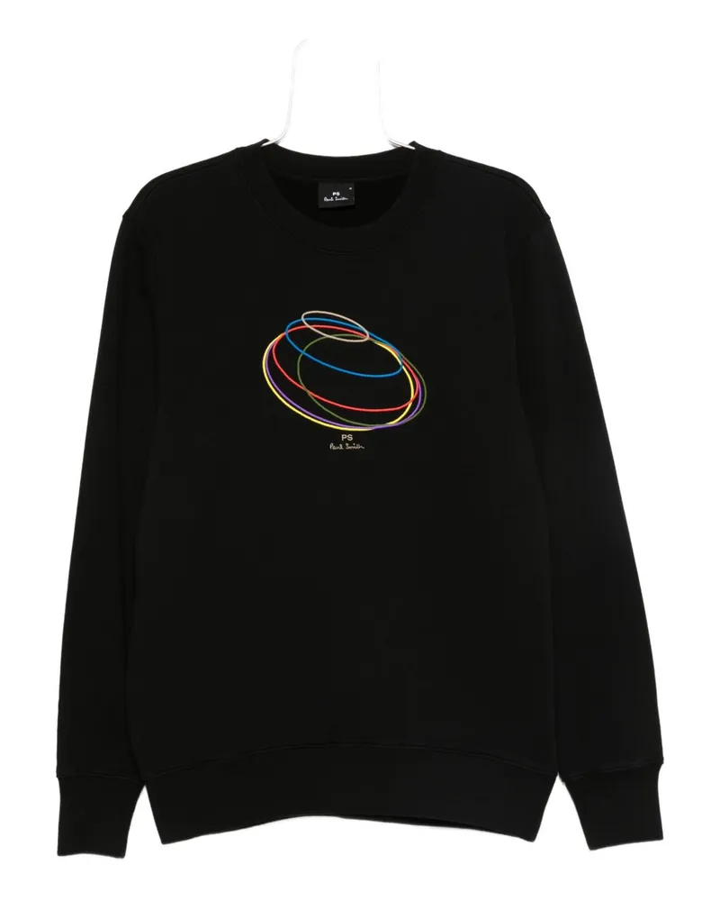 Paul Smith PS von Paul Smith Rings Cotton Sweatshirt Black