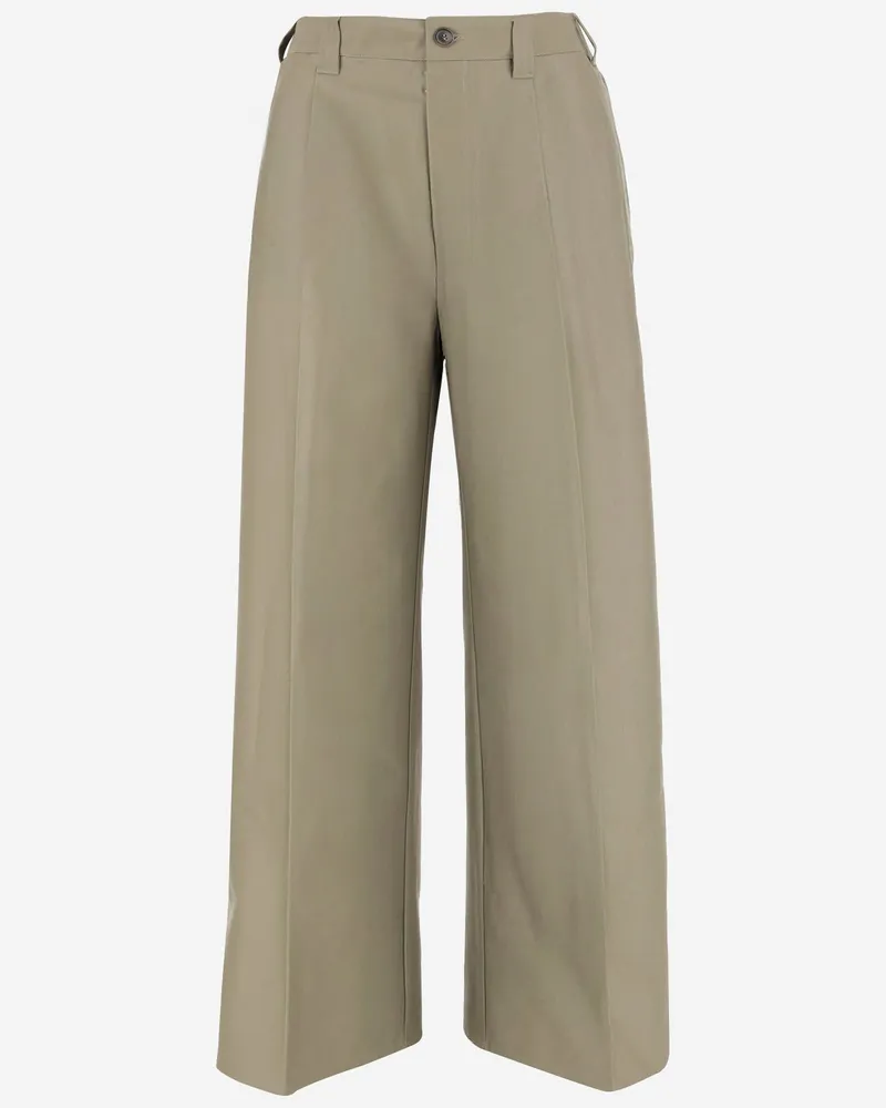 Maison Margiela Baumwollhose Beige