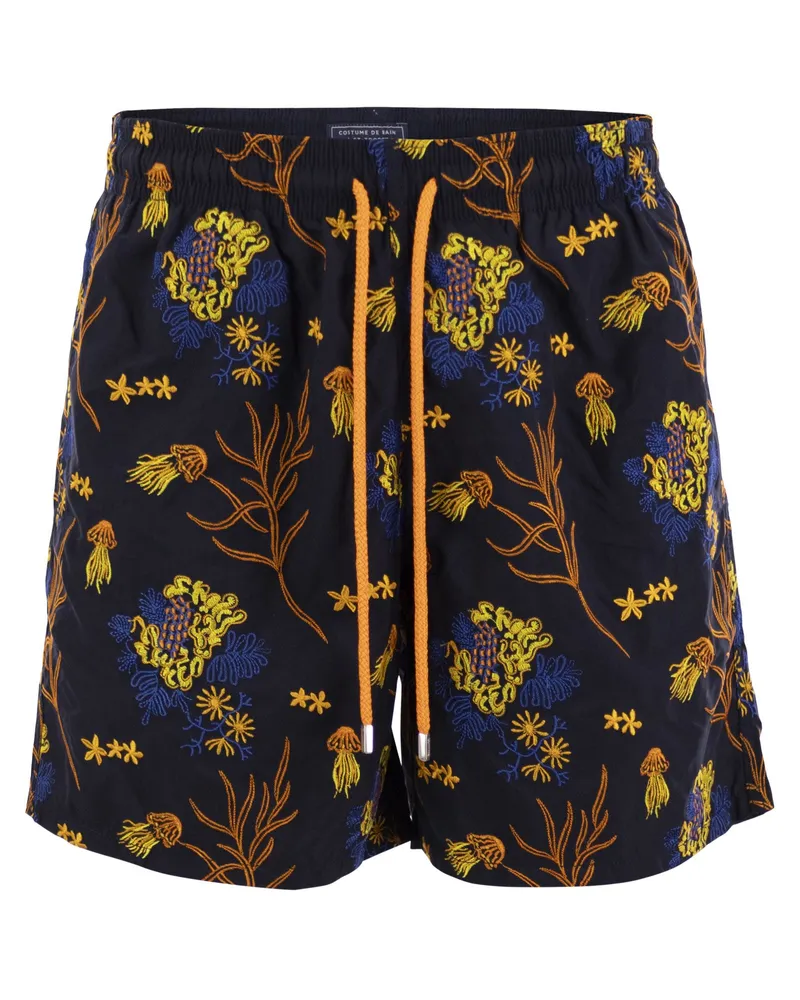 Vilebrequin Mistral Musted Swimming Shorts Night