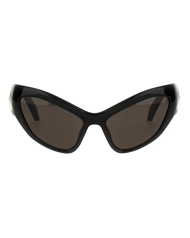 Balenciaga Hamptons Katze' Sonnenbrille Schwarz