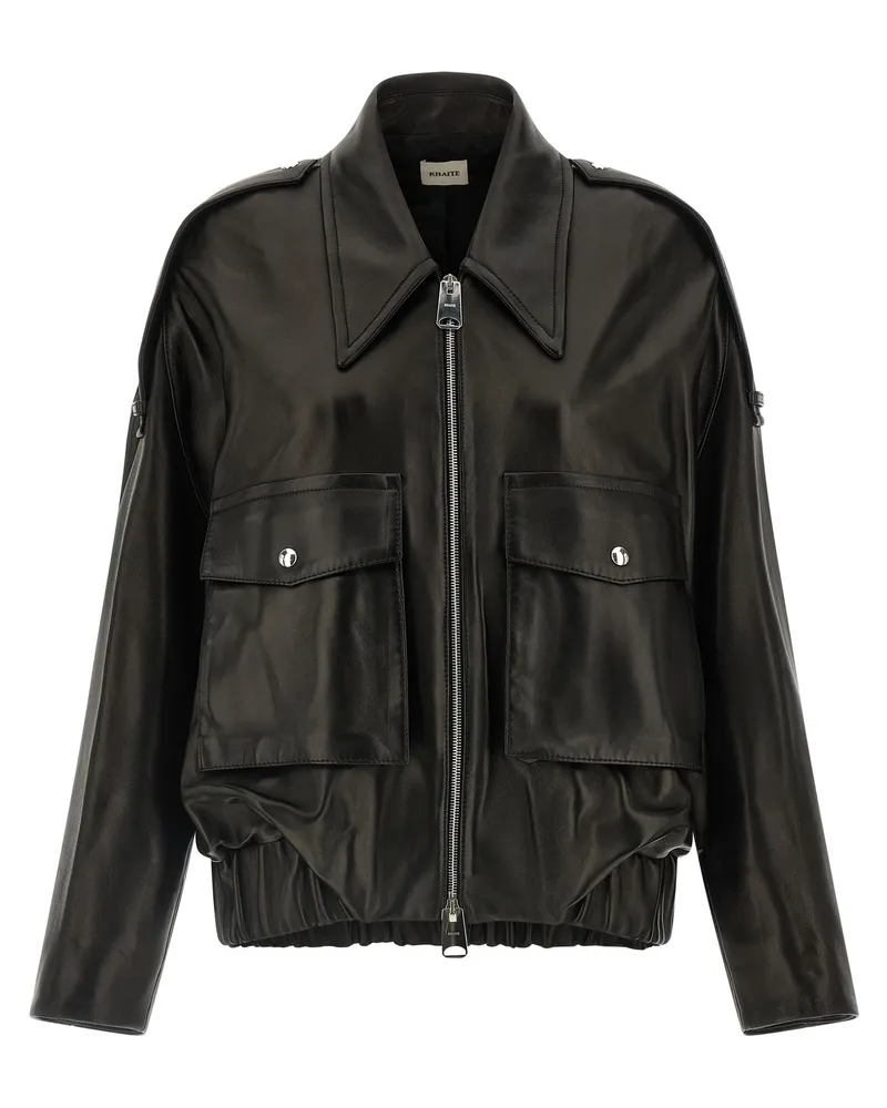 KHAITE Owey' Jacke Black