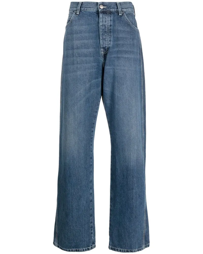 Alexander McQueen Alexander MC Queen Workwear Denim Jeans Blue