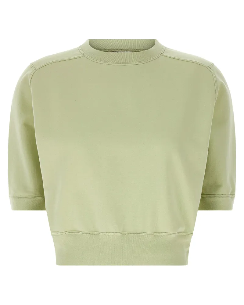 AURALEE kurzes T-Shirt Green