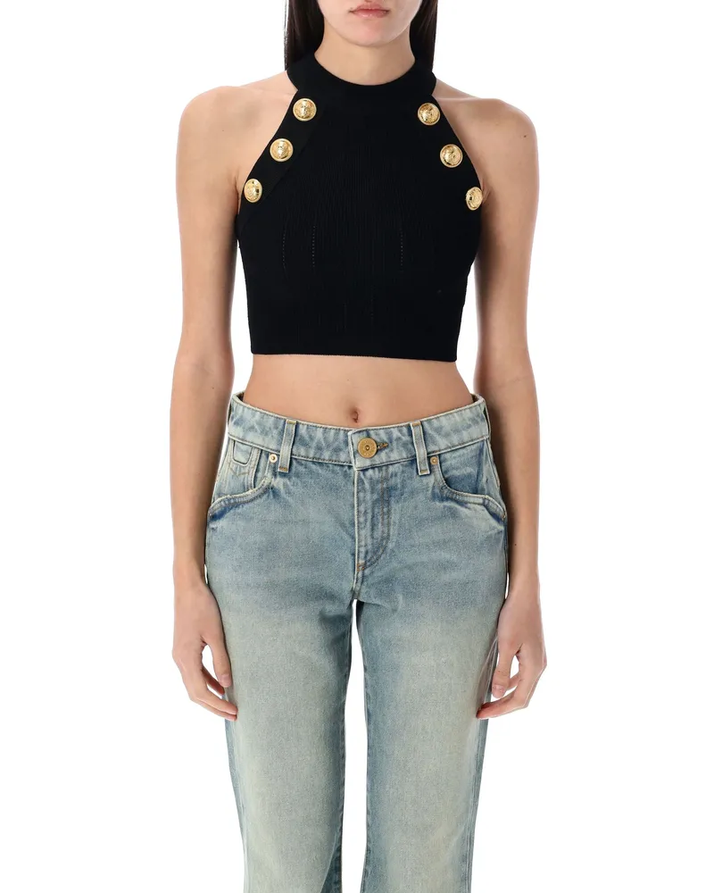 Balmain Top Black Black