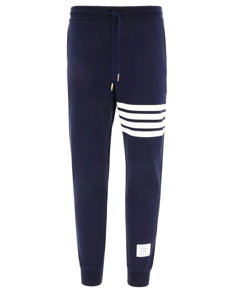 Thom Browne 4 Bar Jogger Blau