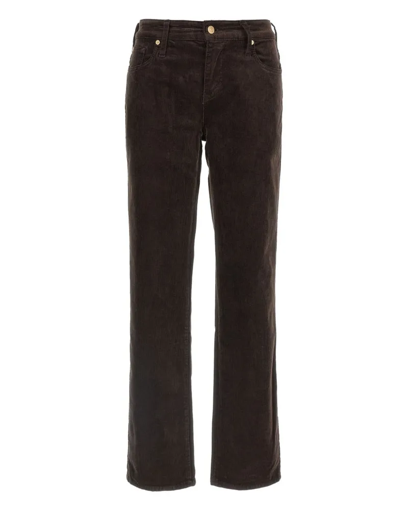 Seven7 Sieben Calie Straight Denim Jeans Brown