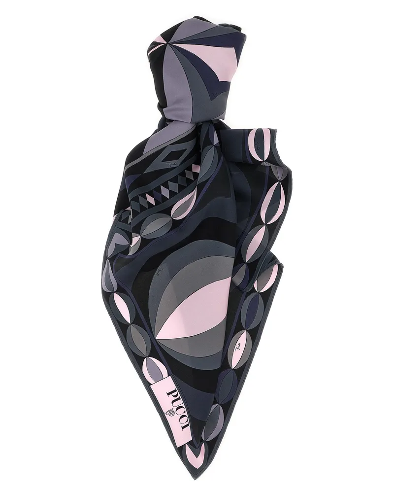 Emilio Pucci gemusterter Schal Multicolor