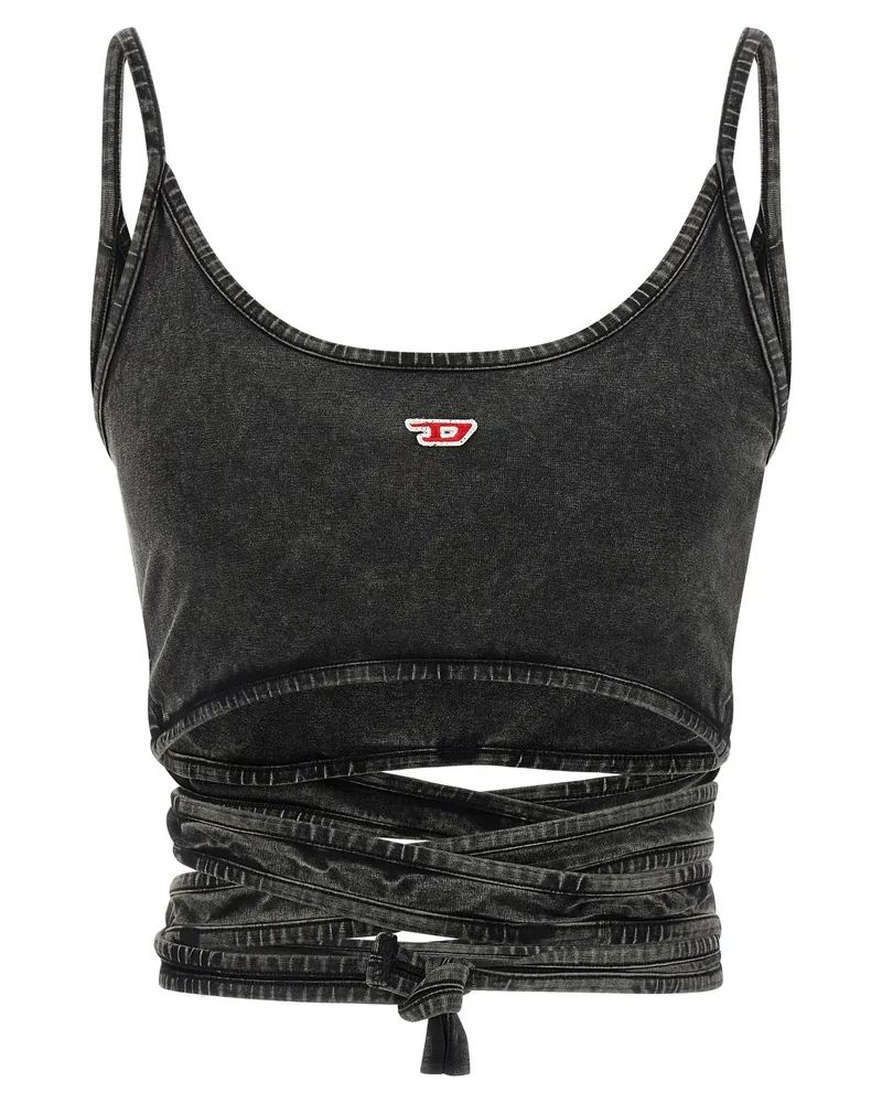 Diesel Leya Tail' Top Black