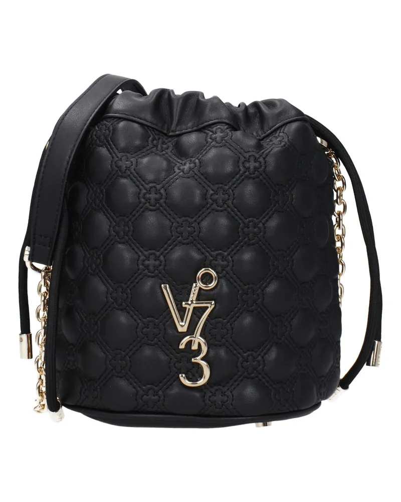 V°73 Eva Damen's Umhängetasche Polyurethan Schwarz -