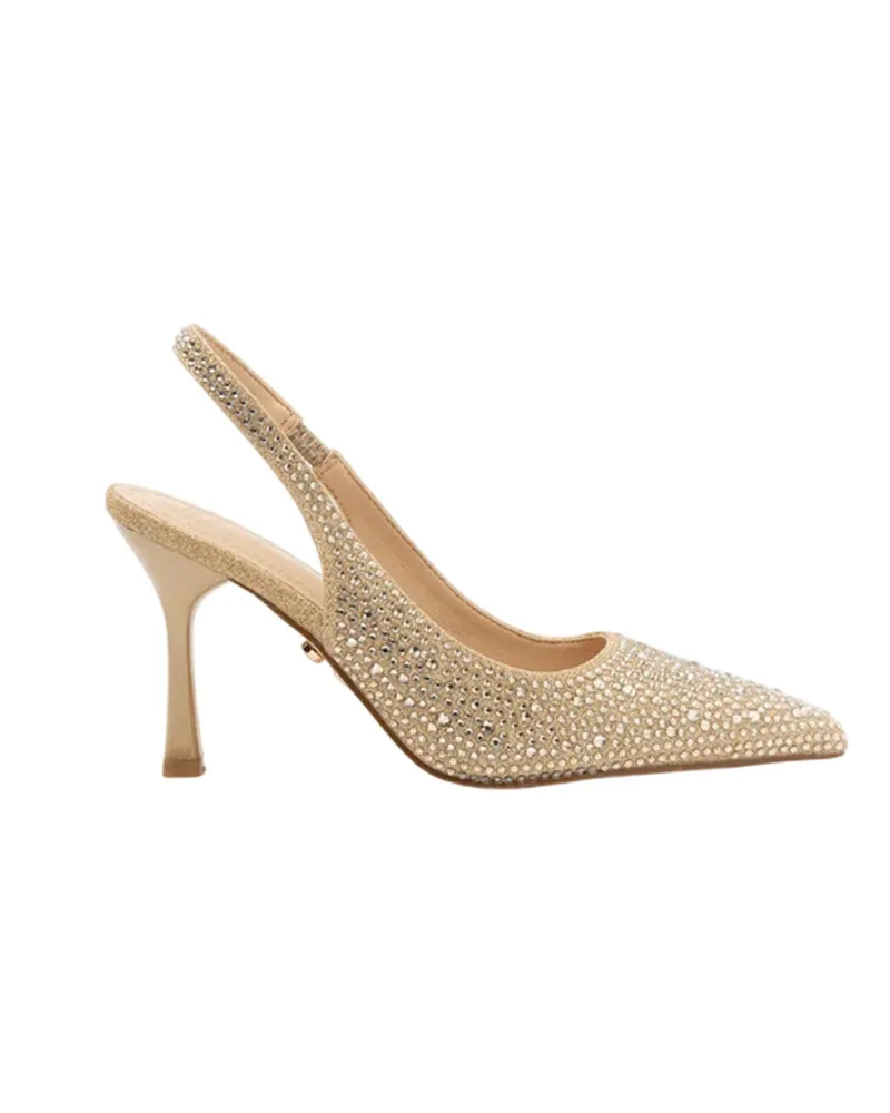 Twenty Four Haitch Vierundzwanzig Haitch Flat Shoes Golden Golden