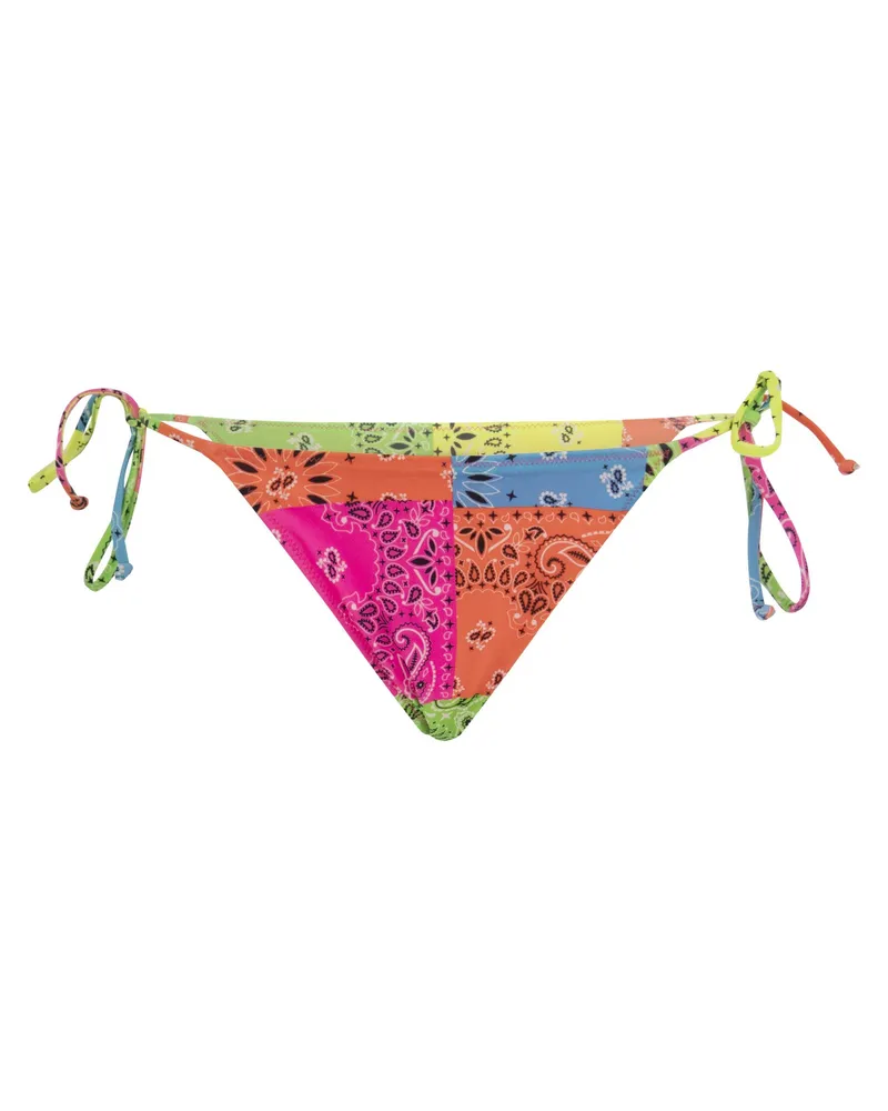 MC2 Saint Barth Bandana gemusterte Schwimmschreibweise mit Krawatten Mehrfarbig
