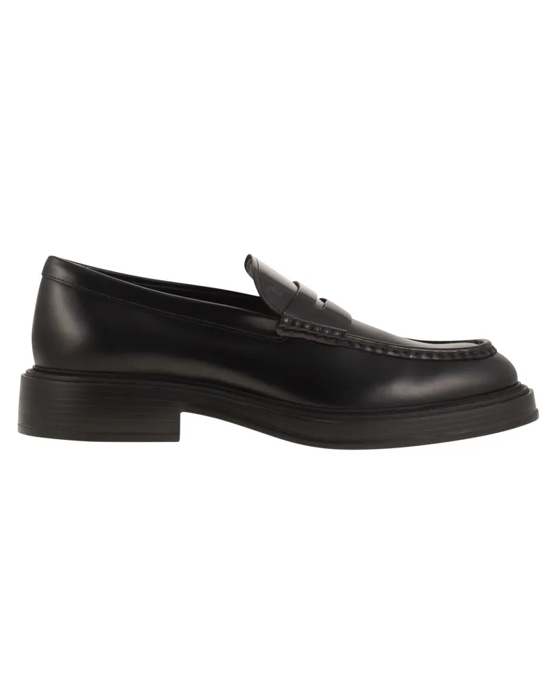 TOD'S Tod 's Lederbader Black