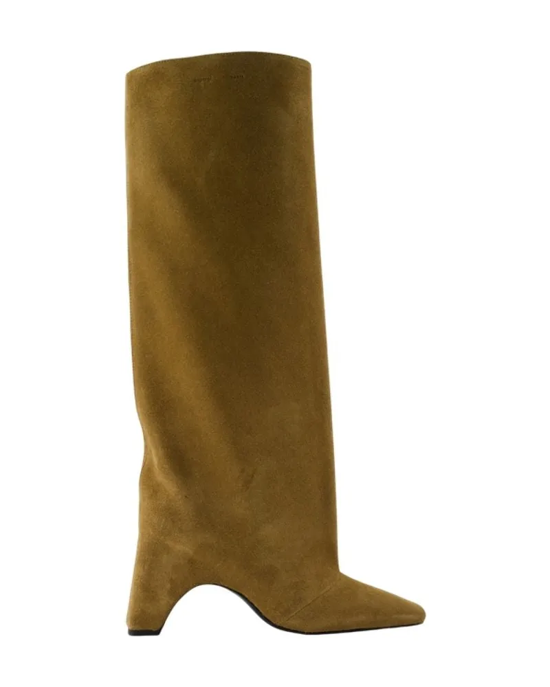 COPERNI Brückenstiefel  Leder Khaki Khaki