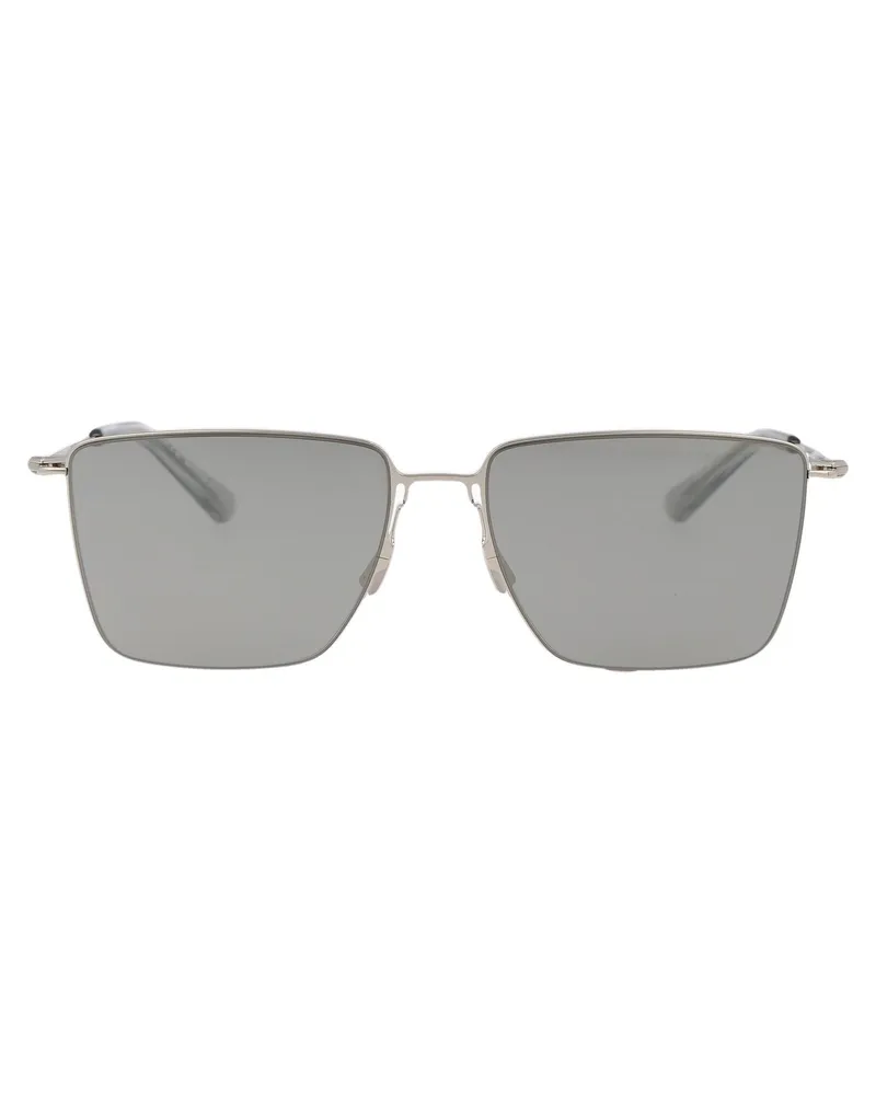 Bottega Veneta Sonnenbrille Bv1267 S 003 Silber